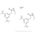 Bis [monoetil (3,5-di-terc-butil-4-hidroxibenzil) fosfonato] de cálcio] CAS 65140-91-2